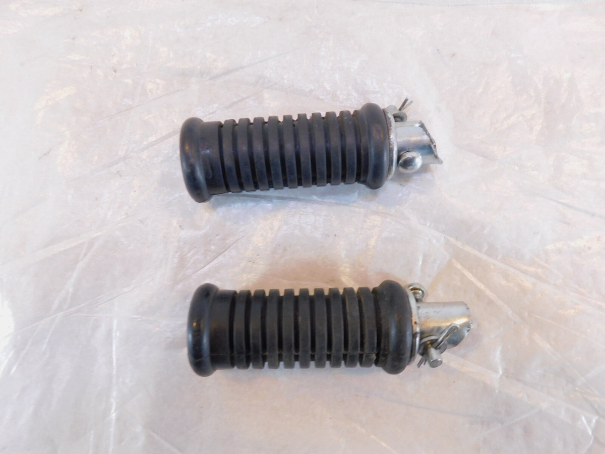 Pair Royal Enfield Classic Bullet 500 EFI B5 C5 Rear Pillion Footrest Foot Pegs - C3 Cycle