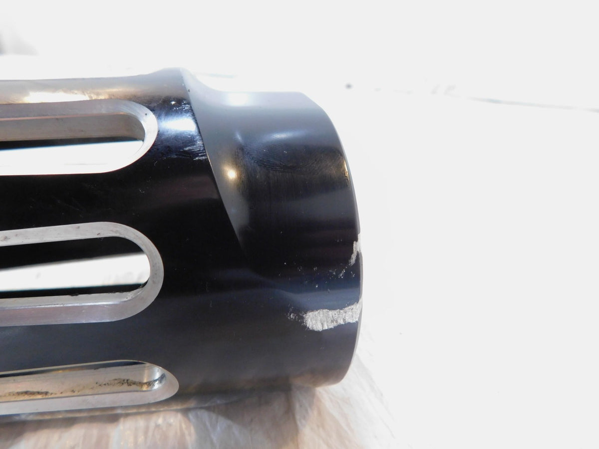 Harley Road King Electra Glide & Softail Slotted Front Fork Slider Cover Tins - C3 Cycle