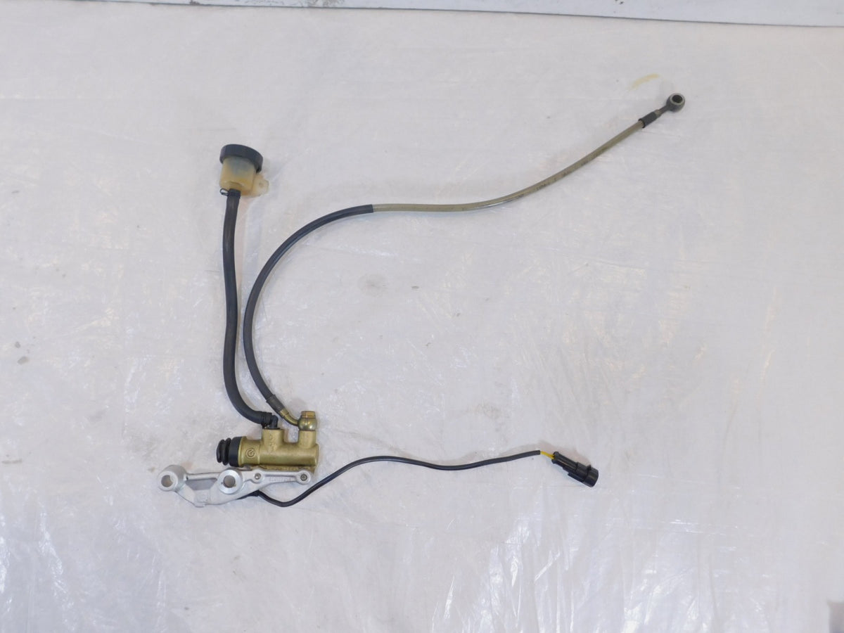Ducati Sport Touring ST3 ST4 S Rear Brake Master Cylinder w/ Switch & Reservoir - C3 Cycle