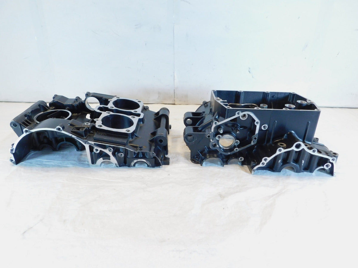 1994-2009 Kawasaki Ninja 500 & 500R Black Engine Motor Crank Cases Crankcase - C3 Cycle