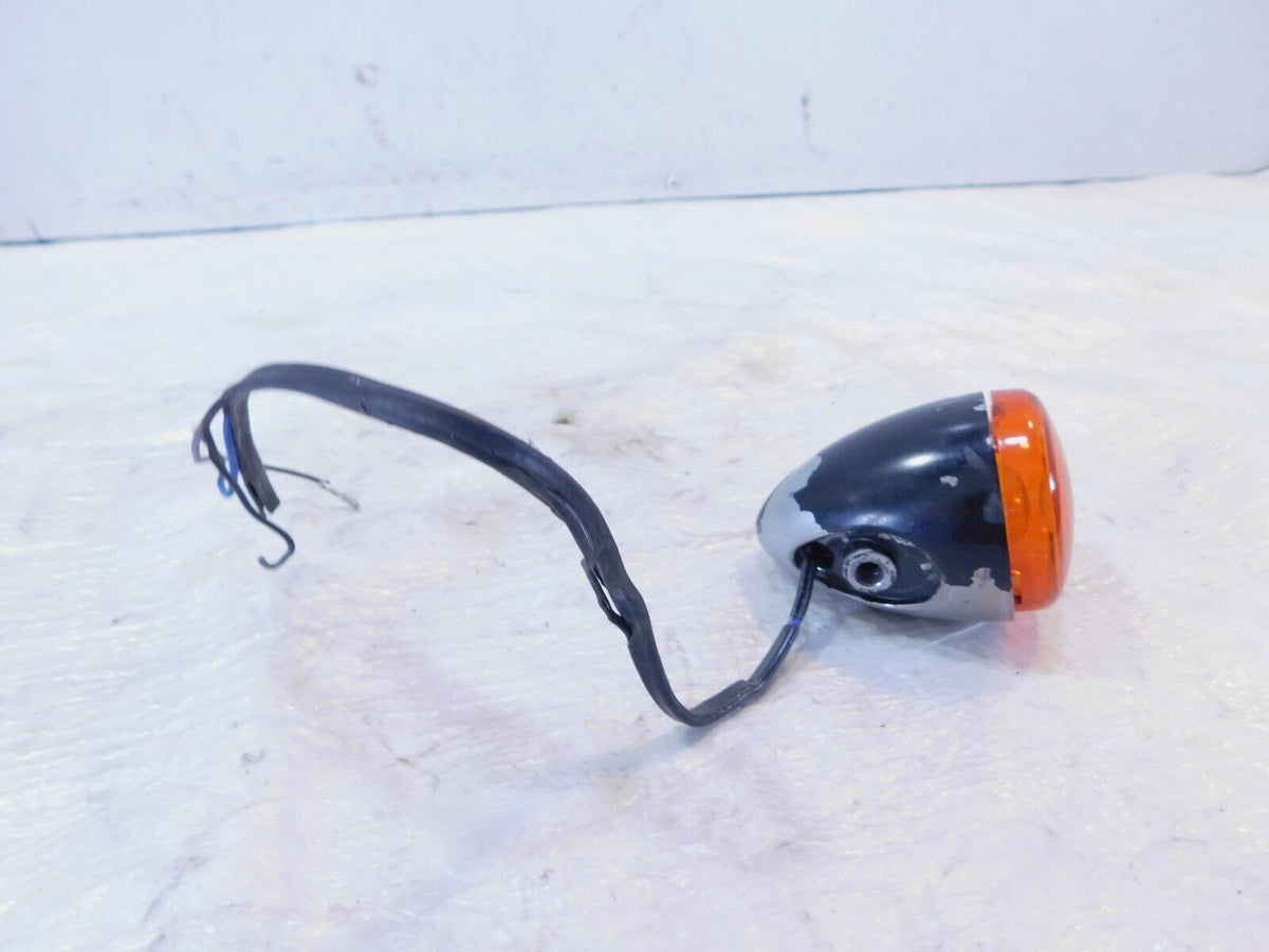 2009-2013 Harley Davidson Dyna Street Bob Black Front Turn Signal Indicator - C3 Cycle