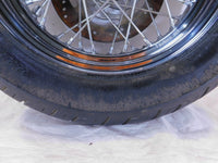 Harley Davidson Sportster 883 & 1200 Laced Rear Chrome Wheel Rim & Tire & Rotor - C3 Cycle