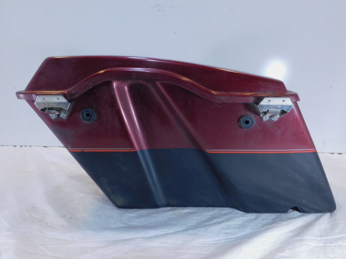 Harley Davidson Road King Street & Electra Glide Red Right Luggage Bag Saddlebag - C3 Cycle