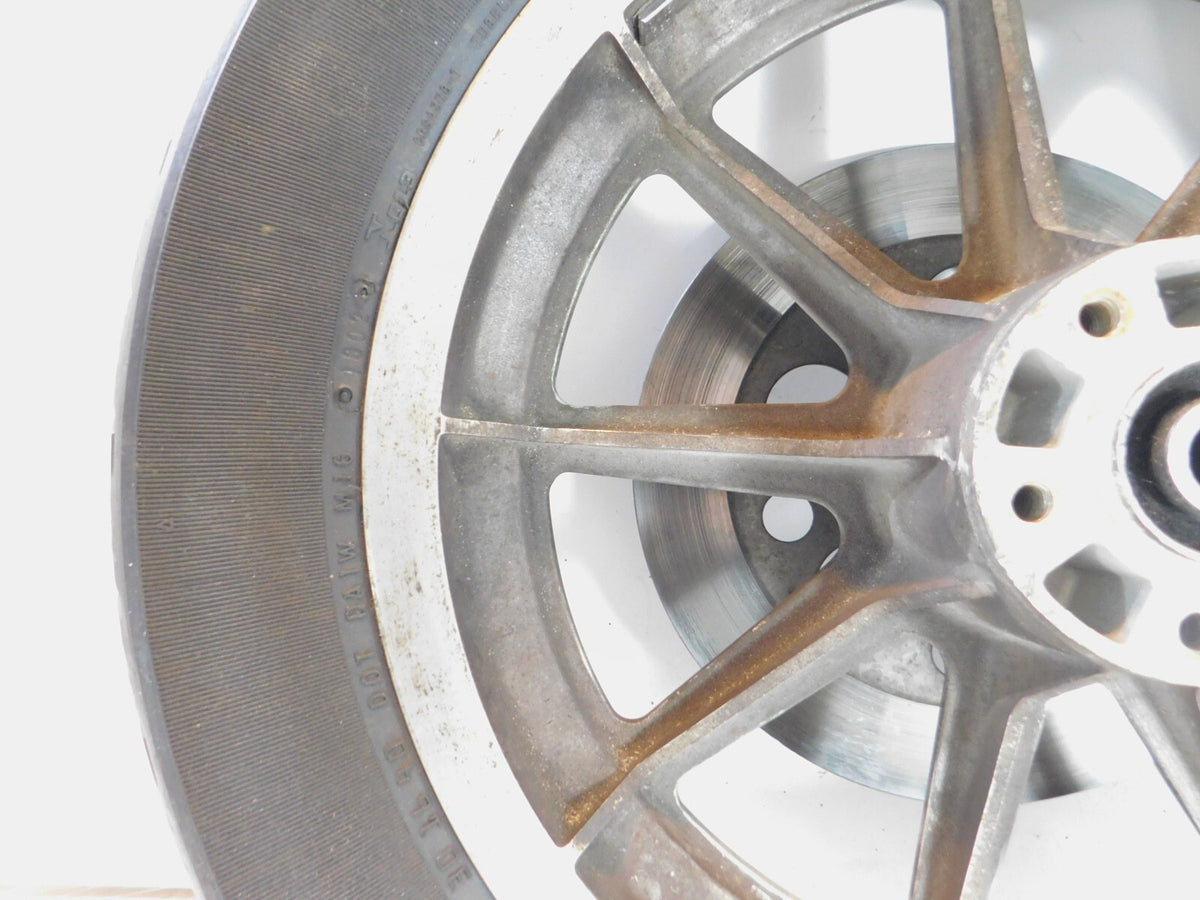 Harley Davidson Dyna Softail & Sportster 883 & 1200 Rear Rim Mag Wheel & Tire