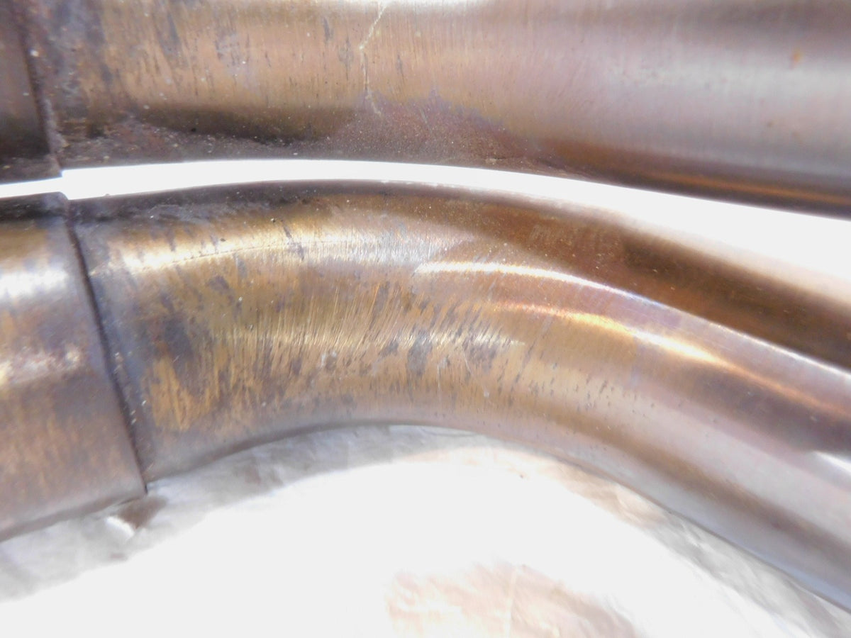 14-16 BMW S1000RR S1000-RR Exhaust Muffler System Manifold Header Pipe - Dented - C3 Cycle
