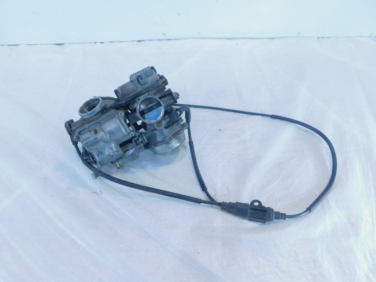 1987 Honda VT1100 Spirit Shadow 1100 Front & Rear Carb Carburetor w/ Choke Cable - C3 Cycle