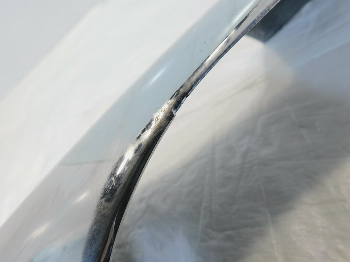 1997-2009 BMW K1200LT 1200 LT Chrome Exhaust Header Cover Heat Shield - Damage - C3 Cycle