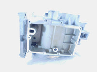Harley Dyna Super Glide & Street Bob Silver Transmission Housing Case For Repair - C3 Cycle