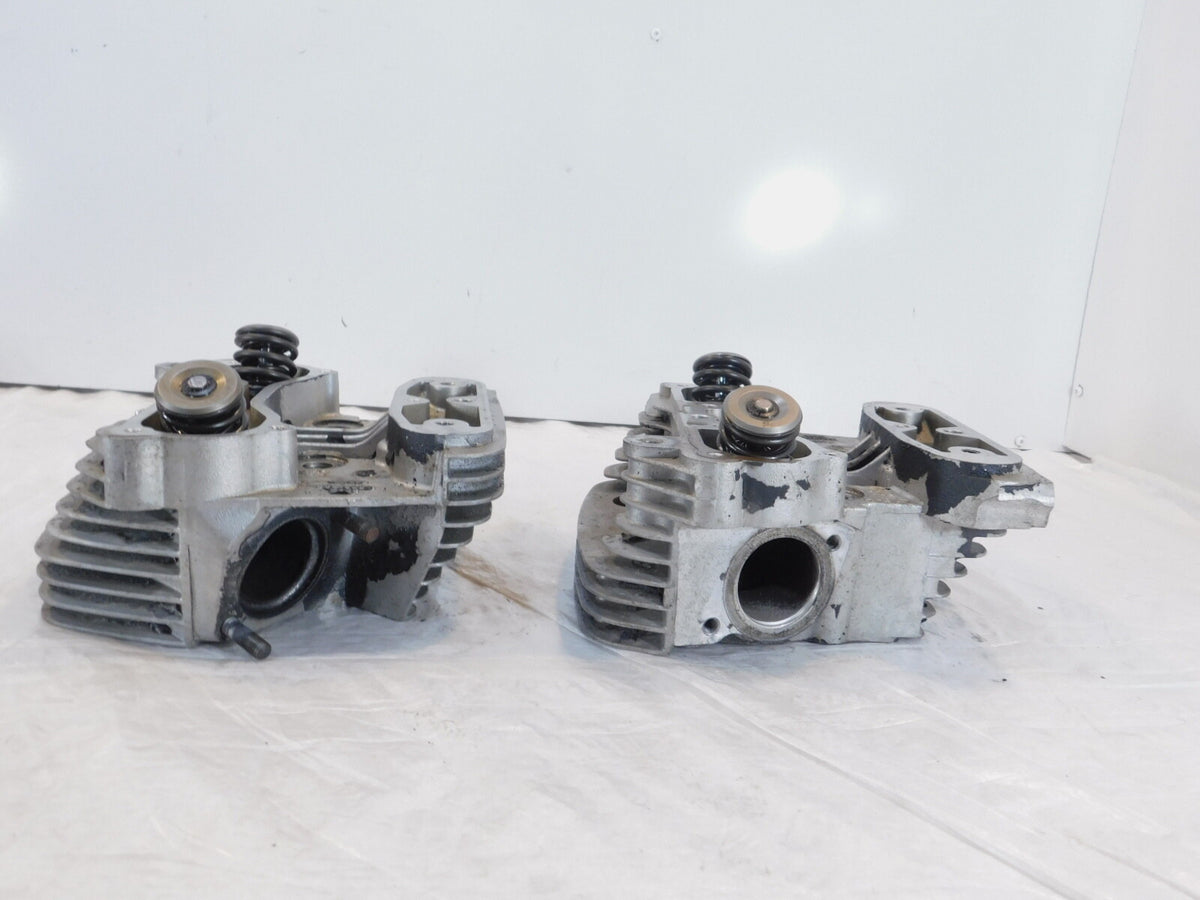 Harley Davidson Sportster 883 Cylinder Heads w/ Valves 16662-86B & 16663-86B