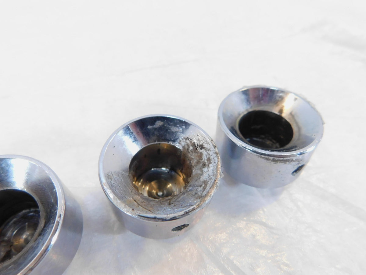 4 Harley Davidson EVO Touring Dyna & Softail Cylinder Heads Mount Bolt Covers - C3 Cycle