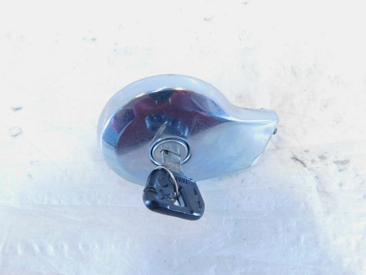 Yamaha VStar Virago 250 535 700 750 1000 1100 XV535 Fuel Tank Gas Cap Lock & Key - C3 Cycle