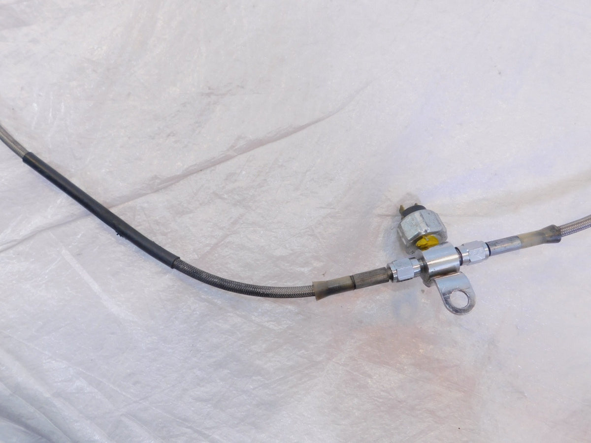 2002 & 2003 Indian Gilroy Scout Rear Master Cylinder to Caliper Brake Hose Line - C3 Cycle