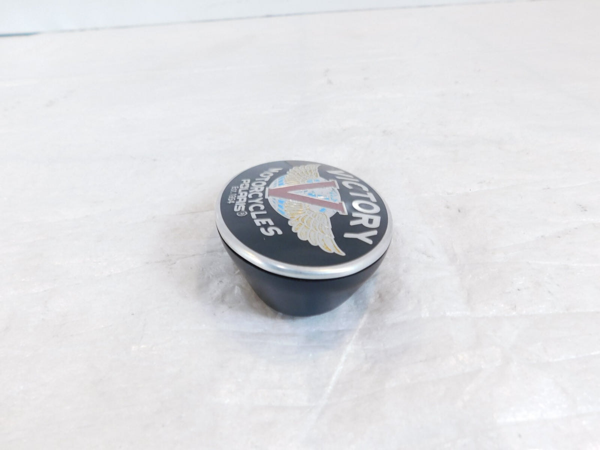 2010 10 Victory Vision 8-Ball Left Side Marker Medallion Logo Badge - C3 Cycle