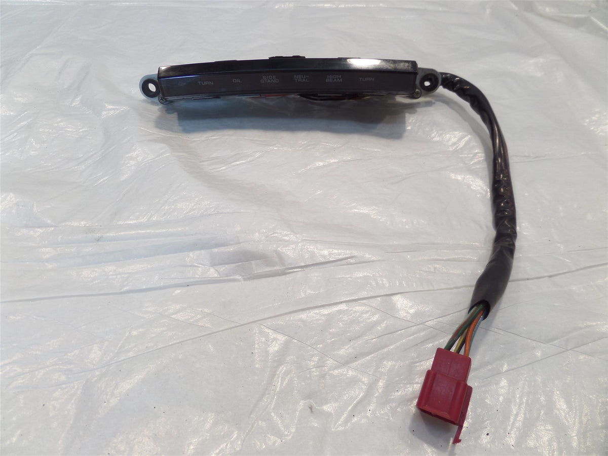 Honda CBR1000 CBR1000F Hurricane Dash Indicator Light Box - Neutral, High Beam - C3 Cycle