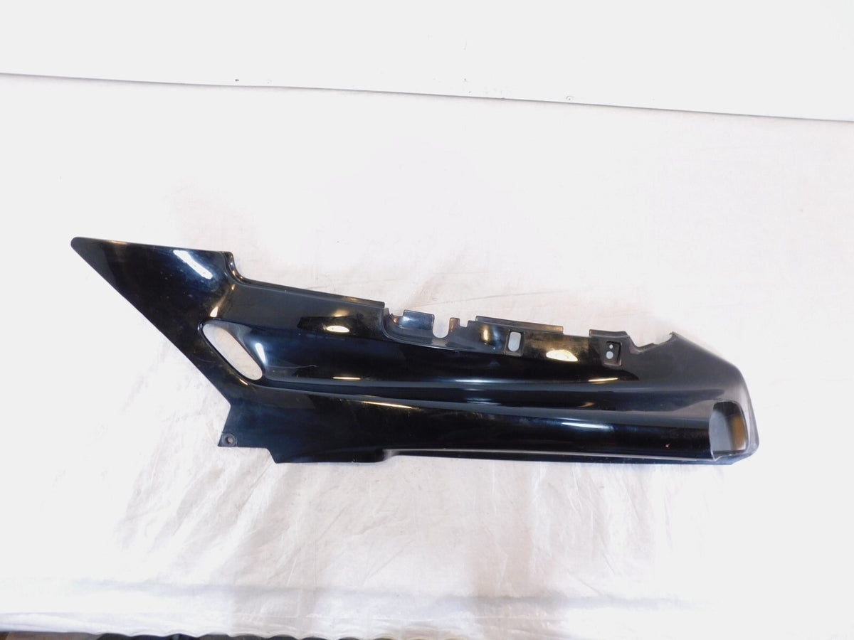 1990 Kawasaki Ninja ZX11 ZX1100 Black Left Rear Tail Section Cover Fairing Cowl - C3 Cycle