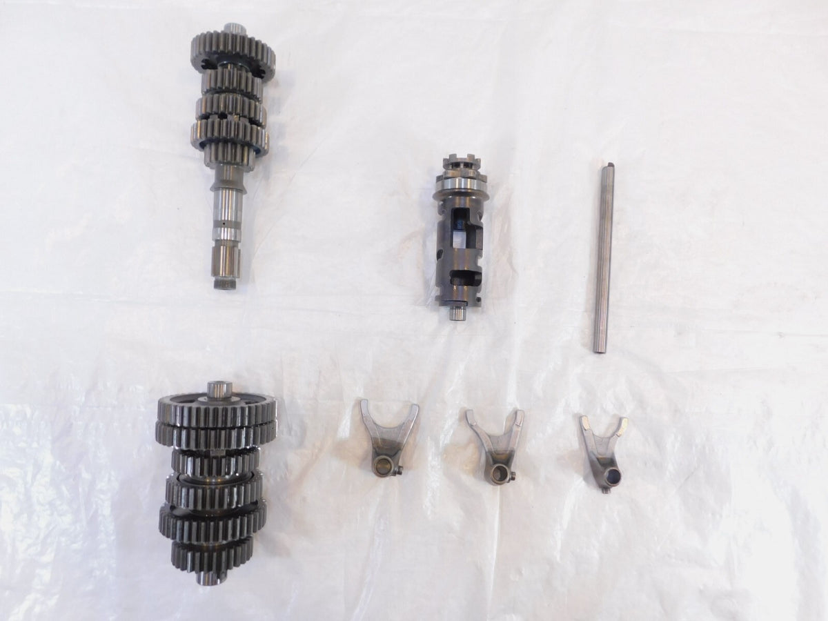 1984-1987 Yamaha Virago 700 XV700 Transmission Gears Shafts & Shifter Drum - C3 Cycle
