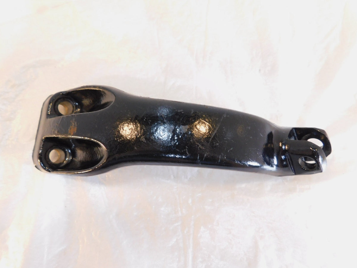 Harley Sportster 883 & 1200 Black Left Footpeg Footrest Bracket Mount Support - C3 Cycle