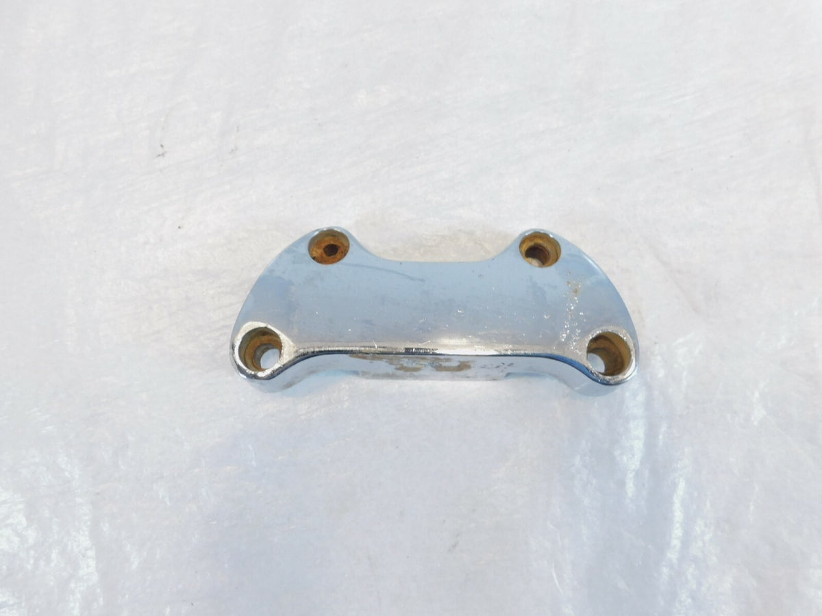 Harley Davidson Sportster 883 & 1200 Chrome Handlebar Riser Mount Bracket Clamp - C3 Cycle