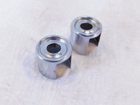 1982-1985 Harley Davidson Sportster XLH 1000 Chrome Upper Top Shock Bolt Covers - C3 Cycle