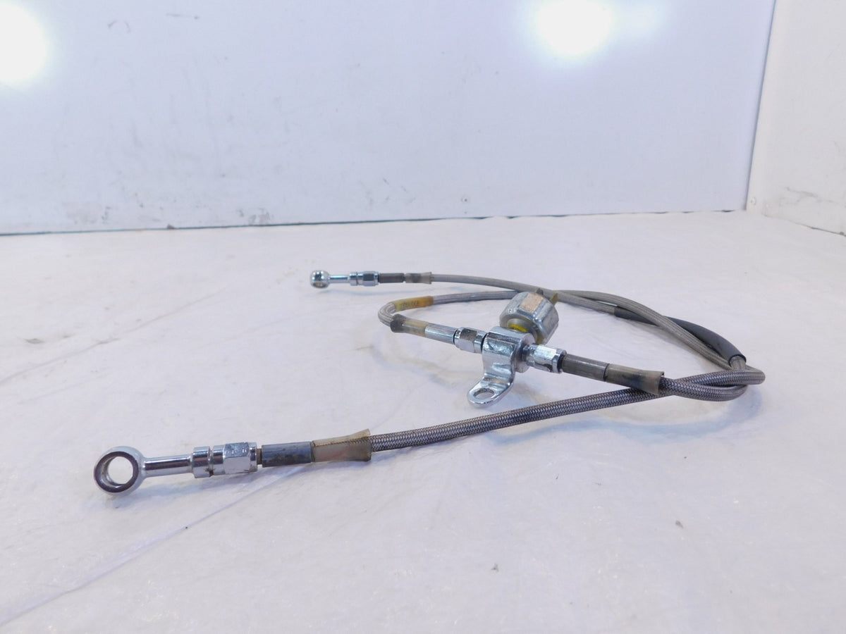 2002 & 2003 Indian Gilroy Scout Rear Master Cylinder to Caliper Brake Hose Line - C3 Cycle