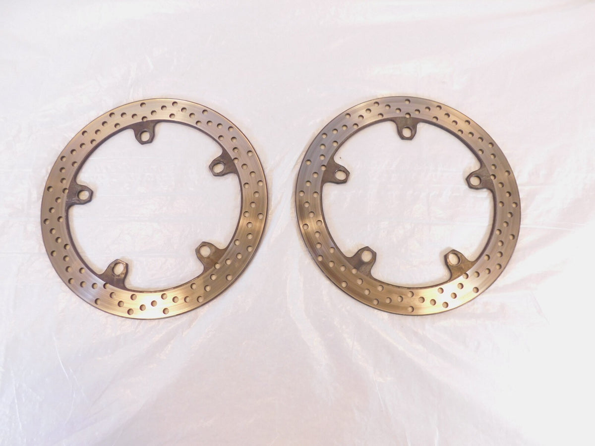 04-05 BMW R1100S R1100 S Front Left/Right Wheel Brake Disc Rotors - 34117670939 - C3 Cycle