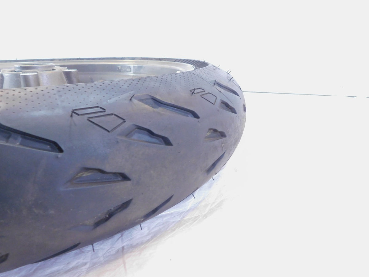 Triumph Street Triple 675 Daytona 675R SE Gray Graphite Cast Front Wheel Rim - C3 Cycle