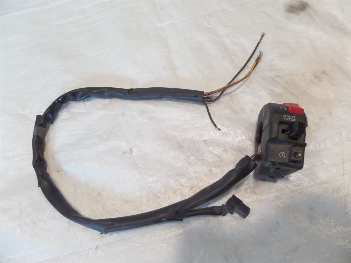 2009-12 Kawasaki Ninja ZX6R ZX600 Right Handlebar Engine Stop/Start Kill Switch - C3 Cycle