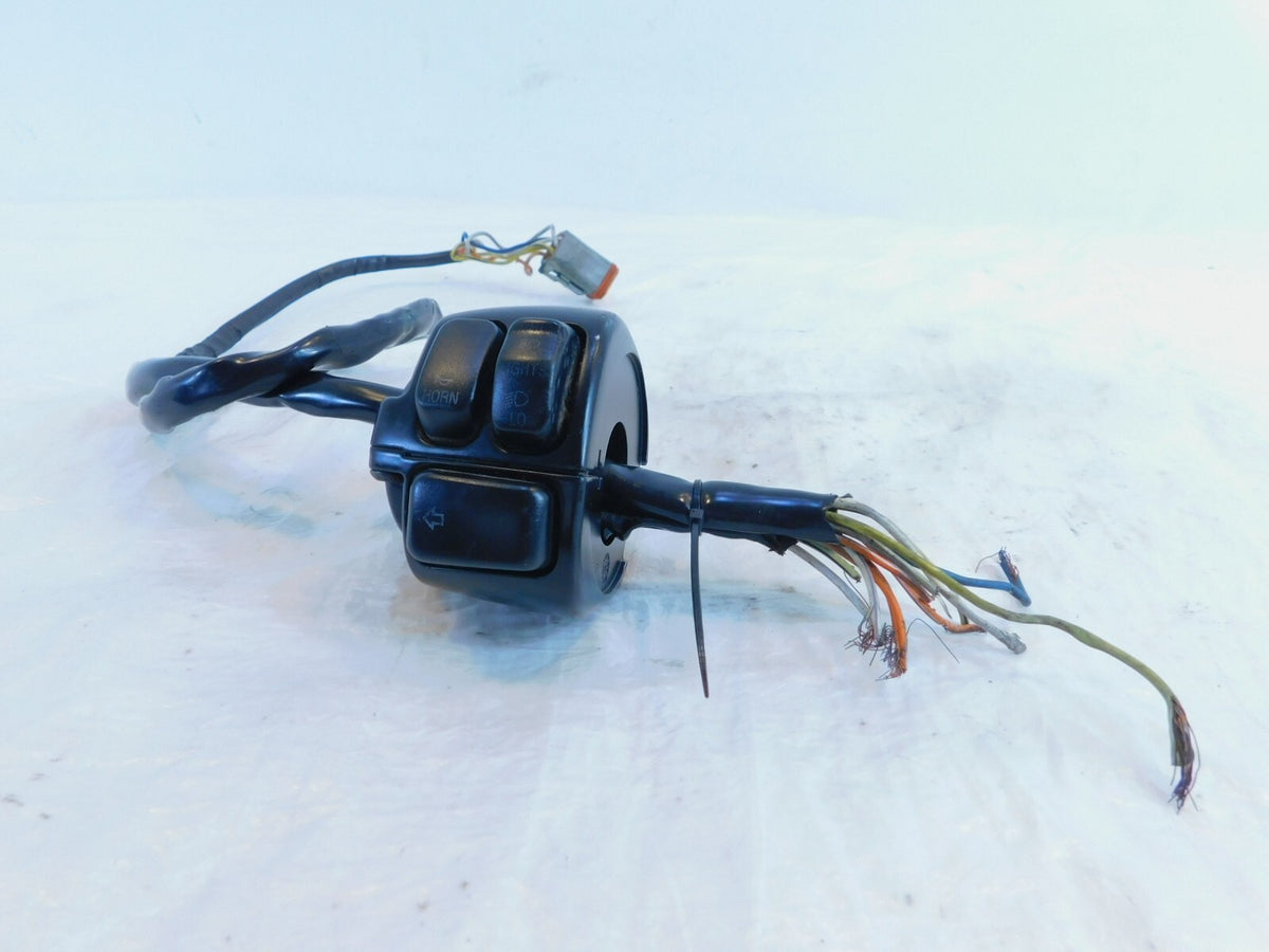 Harley Davidson Softail Dyna Sportster Left Handlebar Horn Turn Signal Switches - C3 Cycle