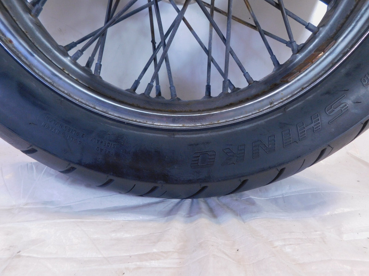 Honda VT750 Shadow 750 ACE & Deluxe Spirit VT750CD Laced Front Wheel Rim & Tire - C3 Cycle