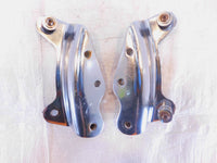 Harley Davidson Road King & Street Glide Chrome Detachable Sissybar Mount Plates - C3 Cycle