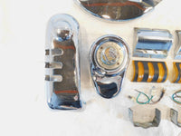 Harley Electra Glide Chrome Left & Right Front Wheel Rotor & Caliper Dress Kit - C3 Cycle