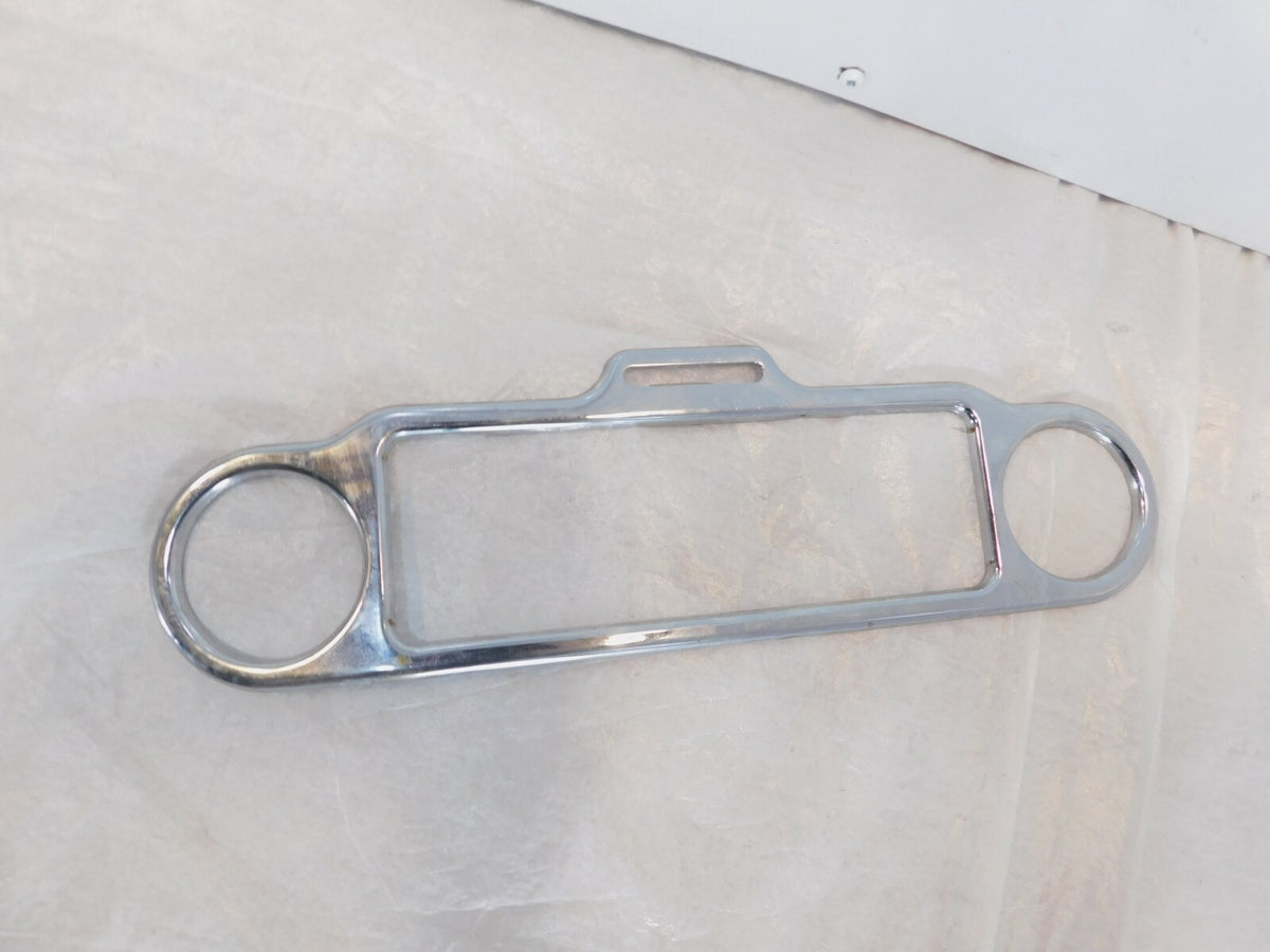 Harley Touring Electra Glide & Street Glide Chrome Radio & Gauge Faceplate Trim - C3 Cycle