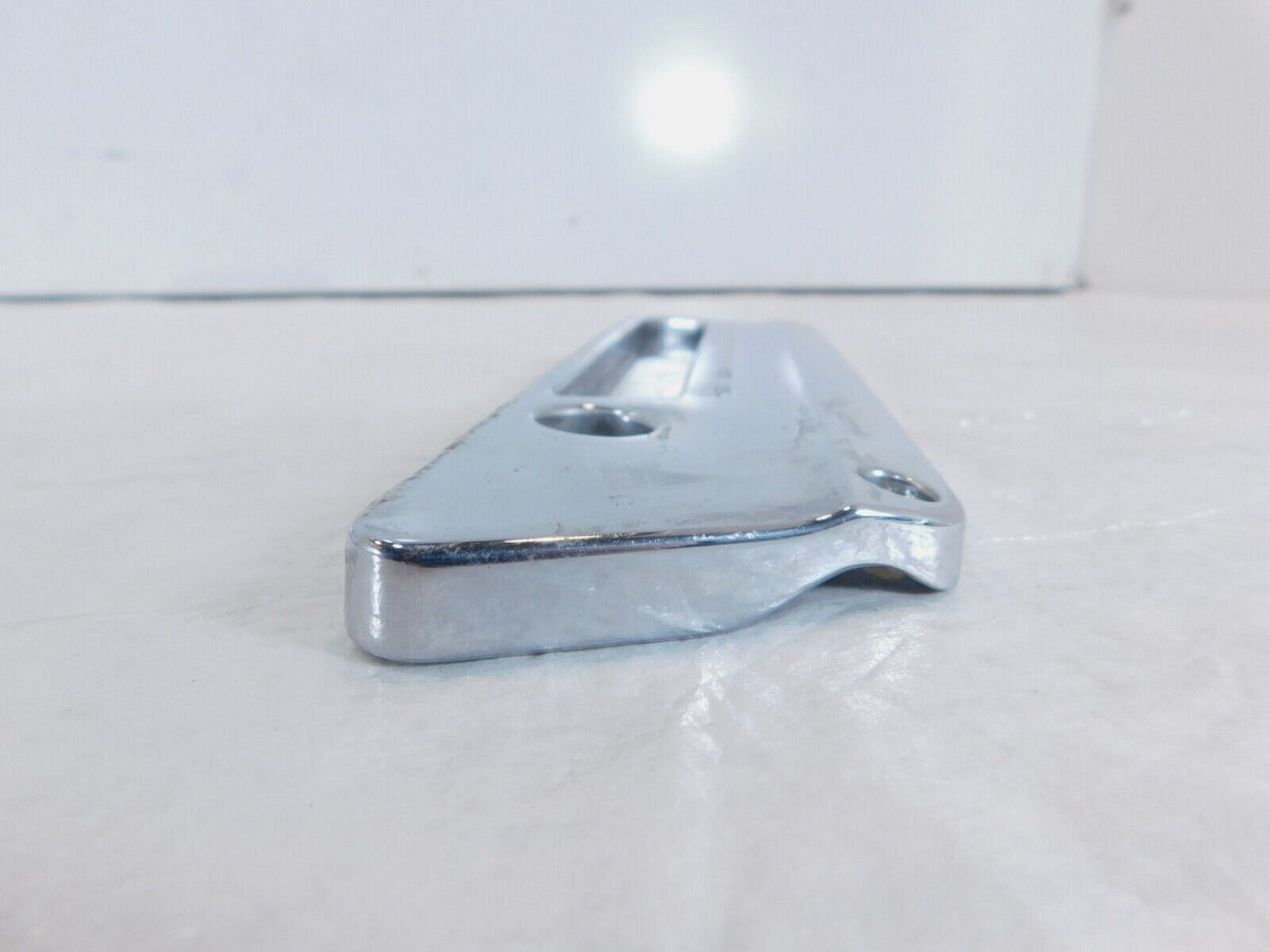 Harley Touring Road King Electra Street Glide Chrome Left Saddlebag Latch Cover - C3 Cycle