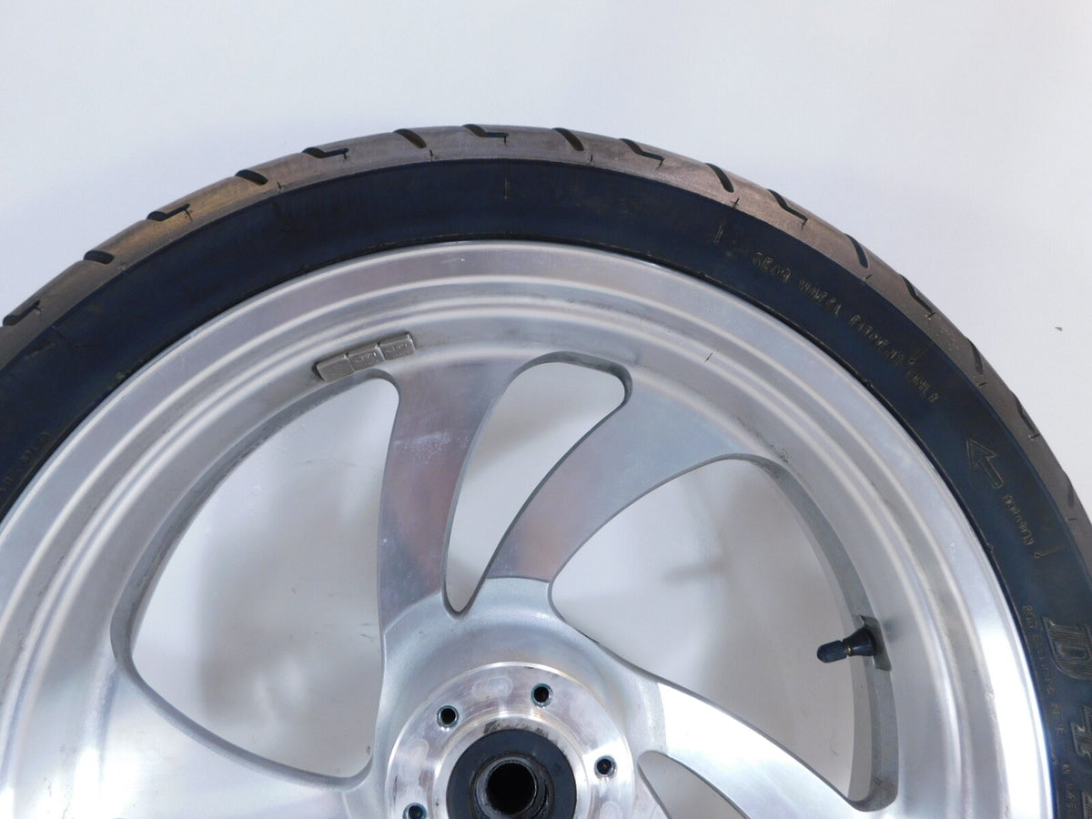2004 2005 & 2006 Victory Kingpin California Front Cast Wheel Rim w/ Tire 18"x3" - C3 Cycle