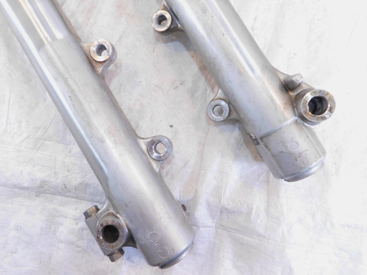 1984-1985 Yamaha Virago 700 XV700 Left/Right Front Wheel Fork Shock Leg Tubes - C3 Cycle