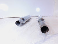 Harley Davidson Softail Heritage Classic & Springer Chrome Exhaust Pipe Mufflers