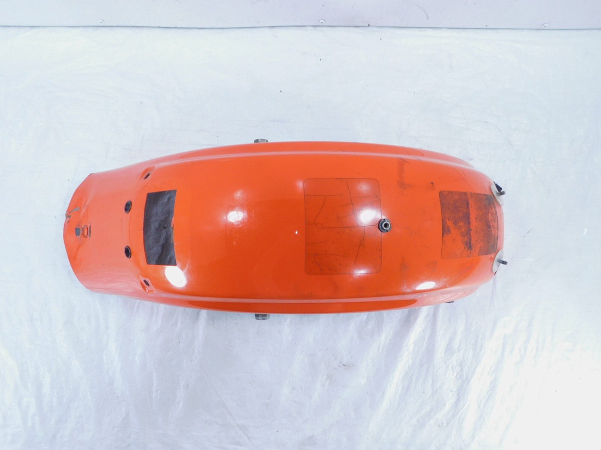 2009-2013 Harley Davidson FLTR Road Glide Orange Rear Wheel Cover Fender - C3 Cycle