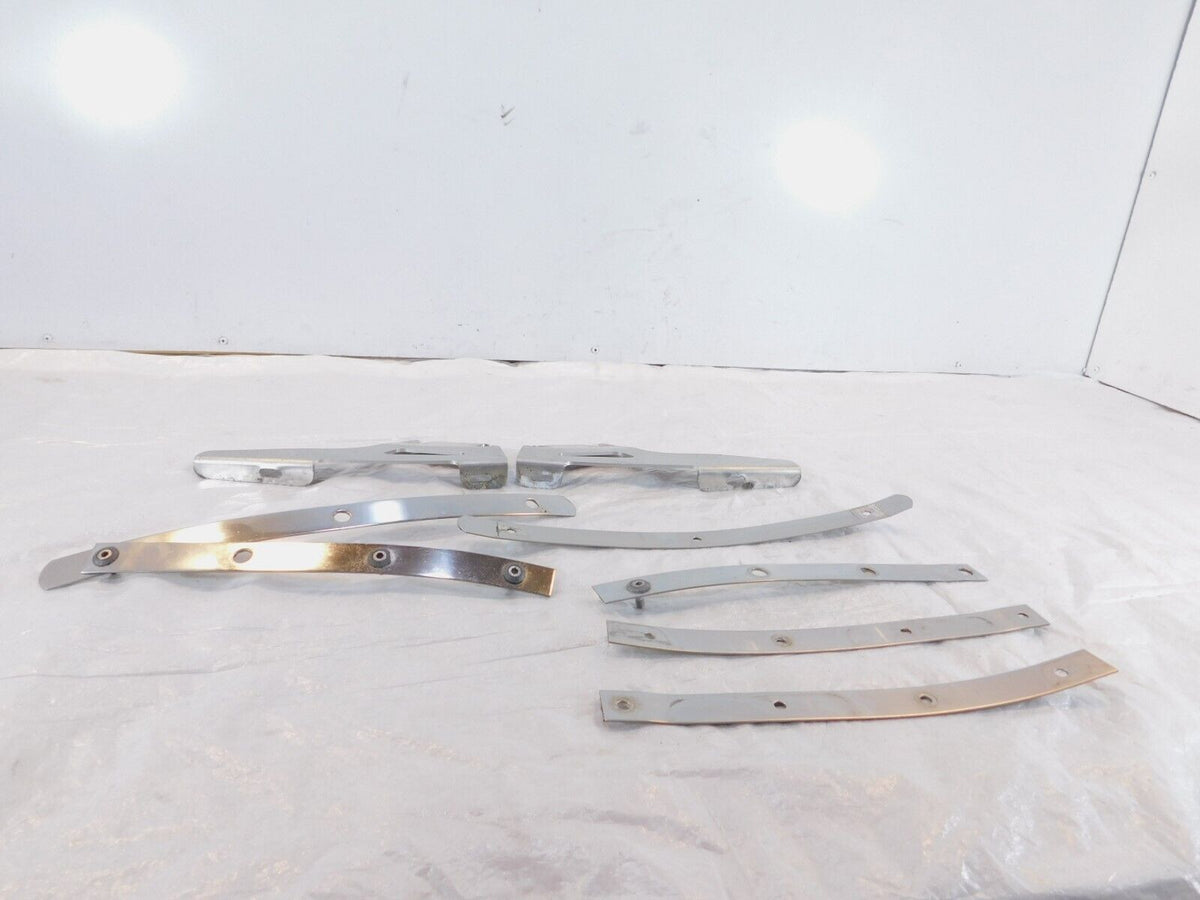 08-17 Harley Davidson Dyna FXDWG Wide Glide Windshield Windscreen Bracket Lot - C3 Cycle
