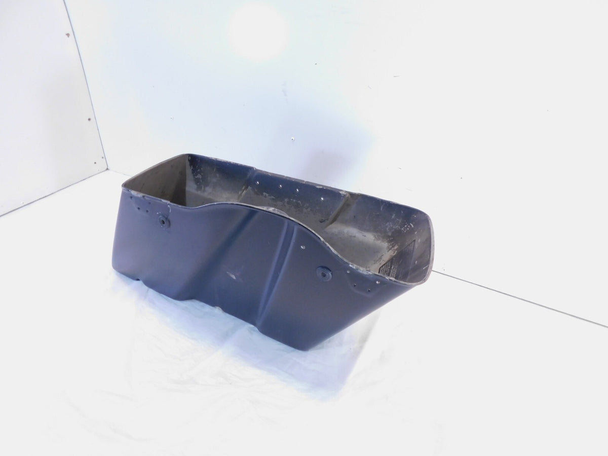 Harley Road King Street & Electra Glide Blue Left Saddlebag Side Bag Bottom - C3 Cycle