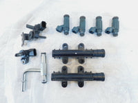 2016 Kawasaki Z800 ZR800 Intake Throttle Body Fuel Injectors Rail Pipe & Sensors - C3 Cycle