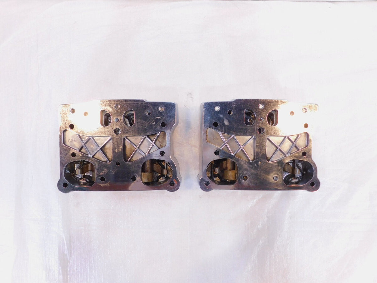 Harley Davidson Touring Dyna & Softail Chrome Cylinder Head Rocker Boxes - C3 Cycle