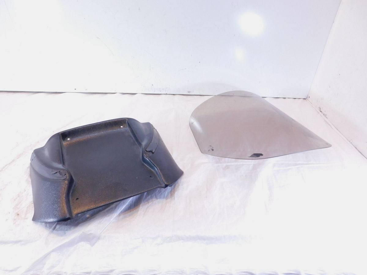 1993-1996 BMW K1100RS K1100 RS Front Windshield Wind Screen & Cover Panel Plate - C3 Cycle