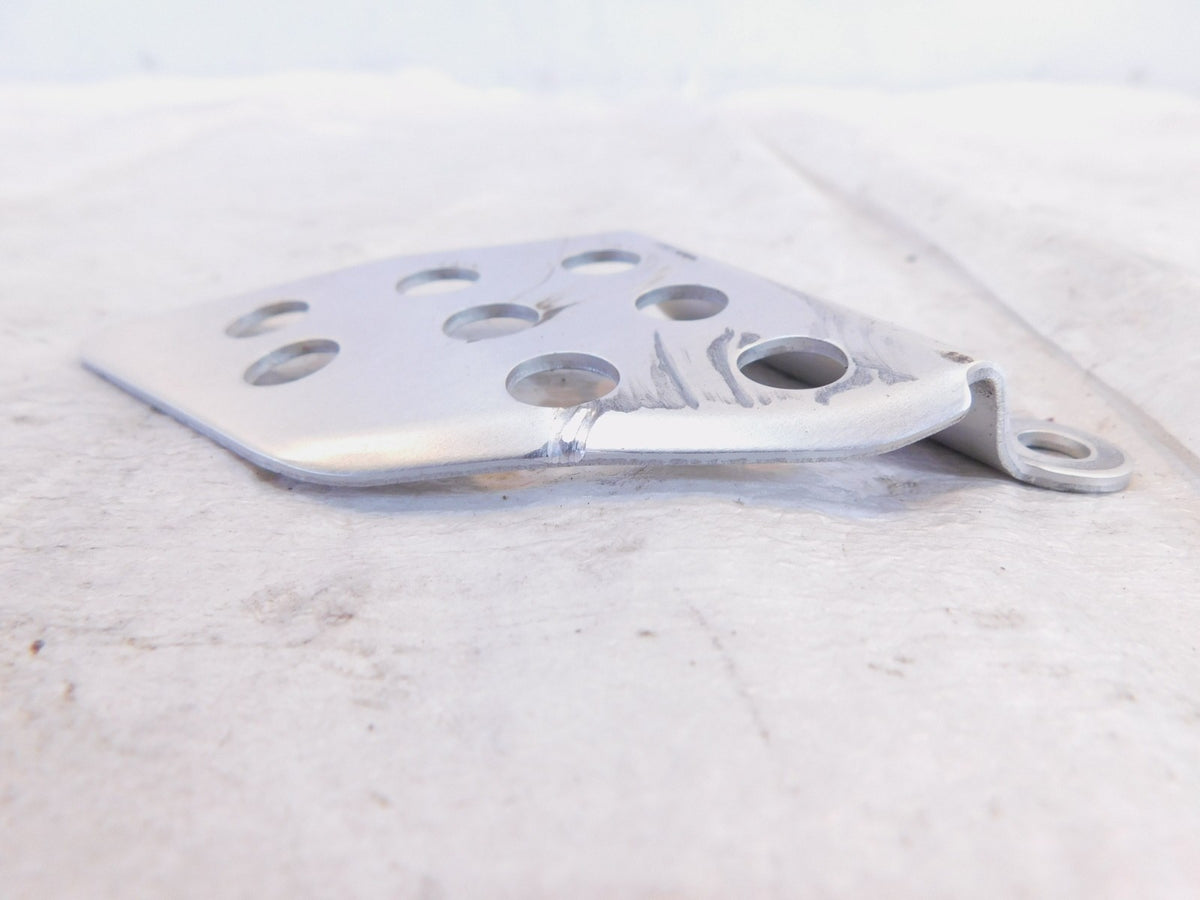 Honda CBR600RR CBR600RA CBR600 Silver Front Right Footrest Peg Foot Guard Shield - C3 Cycle