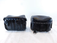 2001 01 Yamaha V-Star 650 Classic Saddlemen Rear Left/Right Luggage Saddlebags