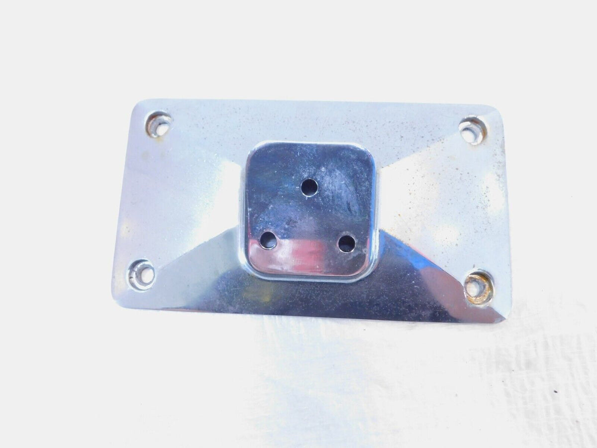 Harley Davidson Touring Dyna & Softail Chrome Rear License Plate Bracket - C3 Cycle