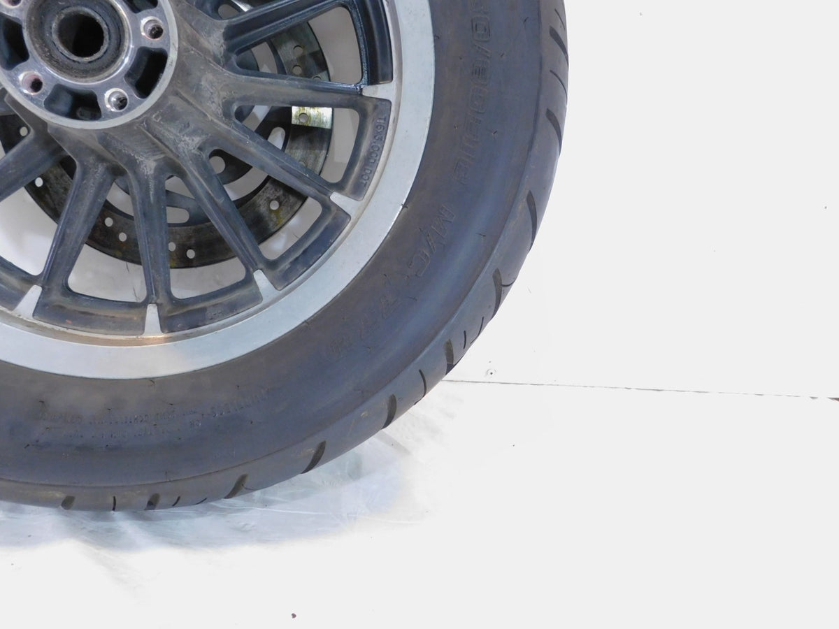 2006-2007 Harley Davidson Sportster 1200 Low Cast Rear Wheel Rim & Tire & Rotor - C3 Cycle