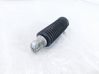Harley Touring FXR Dyna Sportster & Softail Single Black Rubber Footpeg Footrest - C3 Cycle