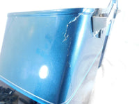 Harley Davidson Road King Street Electra Glide Blue Black Left Saddlebag Bottom - C3 Cycle