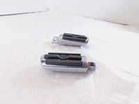 Harley Touring FXR Dyna Sportster & Softail Chrome & Rubber Footpegs Footrests