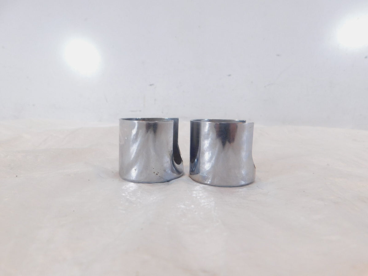 1986-1990 Harley Davidson Sportster 883 & 1200 Chrome Rear Shock Bolt Covers - C3 Cycle